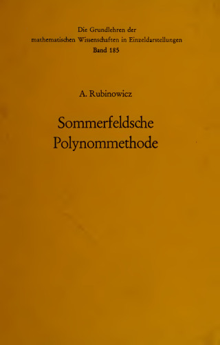 Sommerfeldsche Polynommethode