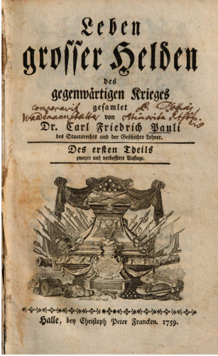 Leben großer Helden des gegenwärtigen Krieges