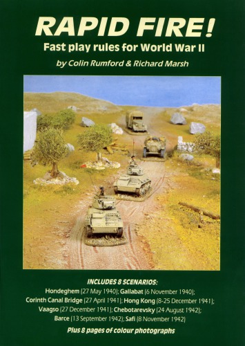 Rapid Fire! Fast Play World War 2 Wargame Rules