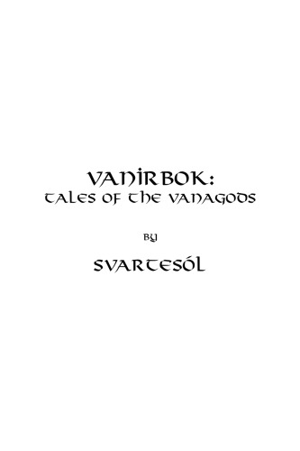Vanirbok: Tales of the Vanagods