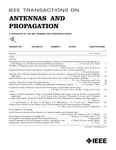 IEEE Transactions on Antennas and Propagation