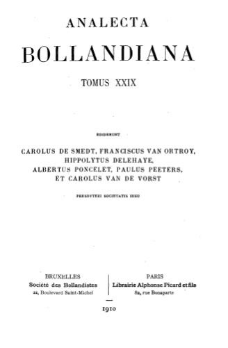 Analecta Bollandiana