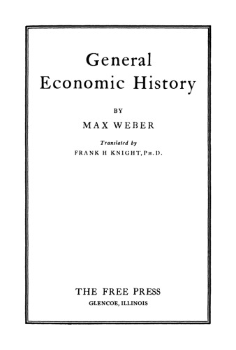 General Economic History