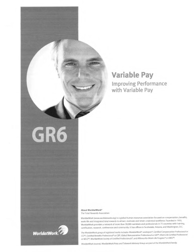 World at Work - GR6 - Variable Pay (v3.03.3)