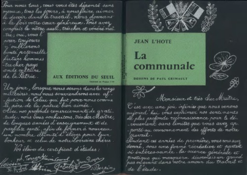 La communale. Dessins de Paul Grimault