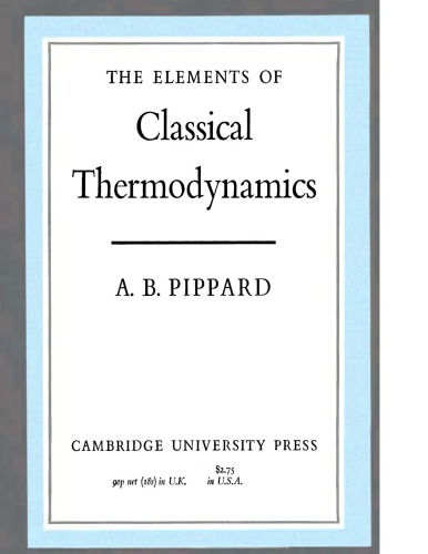 Elements of Classical Thermodynamics