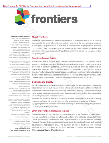 Modeling of Visual Cognition, Body Sense, Motor Control and Their Integrations