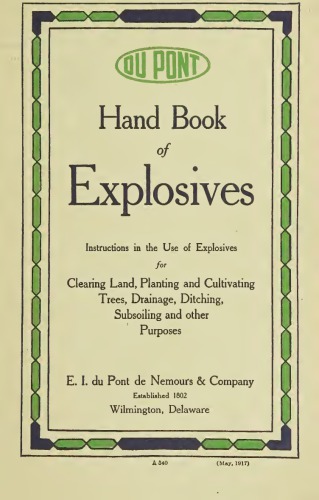 Hand Book of Explosives