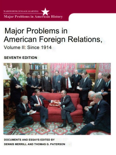 Major Problems in American Foreign Relations