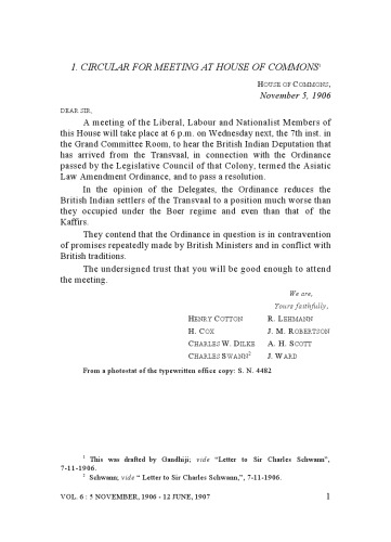 The Complete Works of Mahatma Gandhi Volume 6