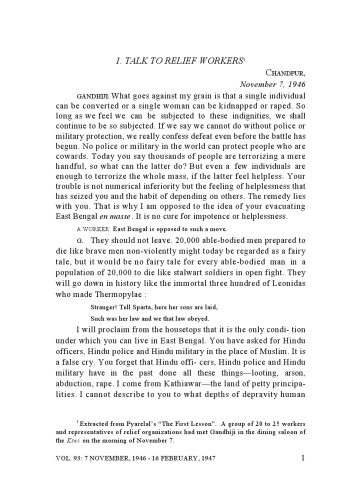 The Complete Works of Mahatma Gandhi Volume 93