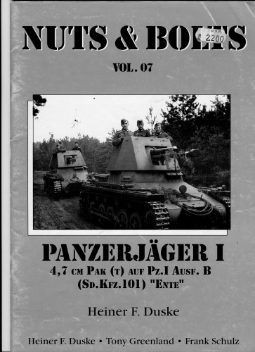 Panzerjager I 4.7 Cm Pak(T) Auf Pz.I Ausf. B (Sd.Kfz. 101) Ente