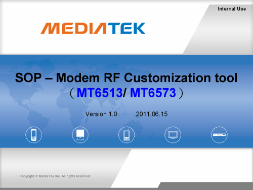 Modem RF Customization tool (MT6513/MT6573)