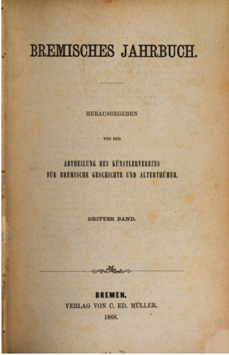 Bremisches Jahrbuch