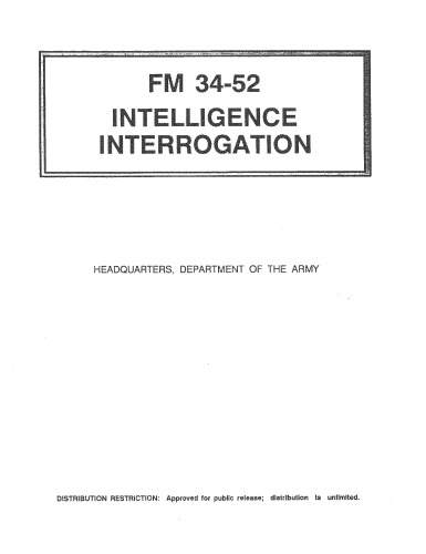 Intelligence interrogation