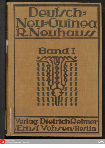 Deutsch Neu-Guinea in drei Bänden