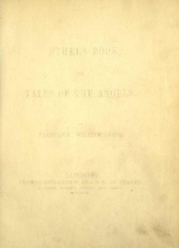 Ethel's Book or Tales of Angels