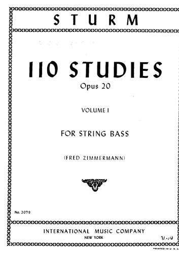 110 Studies opus 20. Vol. 1