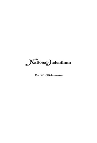 National-Judenthum