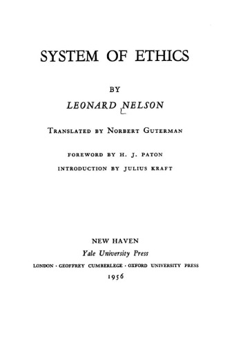 System of ethics