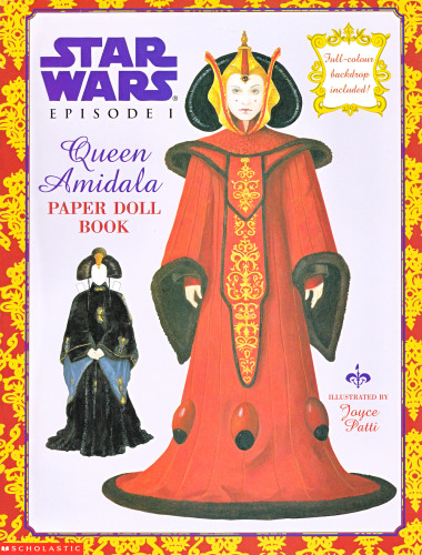 Queen Amidala Paper Doll Book