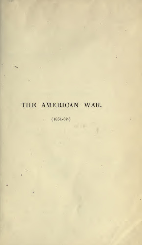 First Years of War (1861-1862)