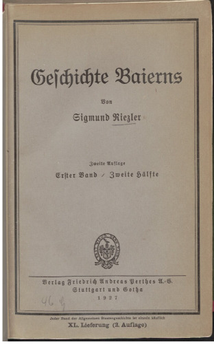 Geschichte Baierns / 995-1180