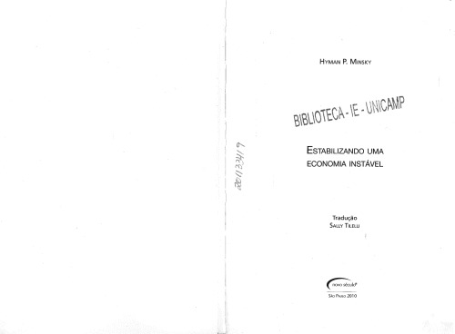 Estabilizando Uma Economia Instável