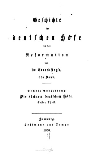 Die kleinen deutschen Höfe