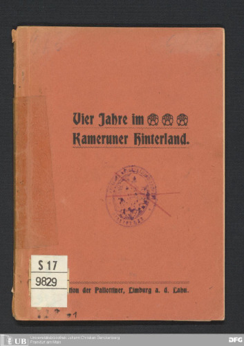 Vier Jahre im Kameruner Hinterland