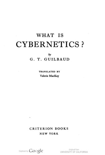 What is Cybernetics?
