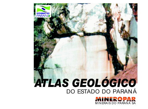 Atlas Geológico do Estado do paraná