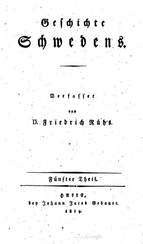 Geschichte Schwedens