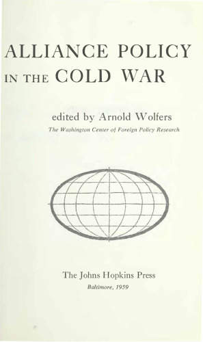 Alliance Policy in Cold War