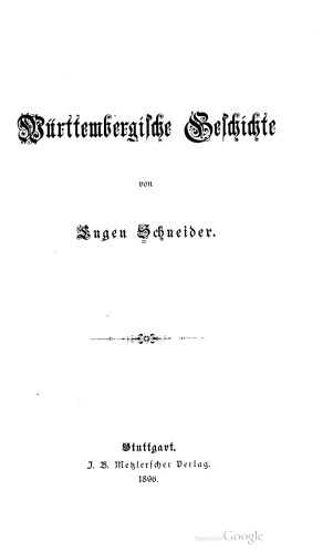 Württembergische Geschichte