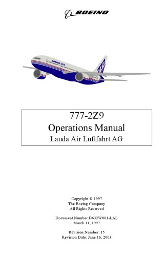 777 Operations Manual - Boeing