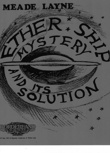 The Ether Ship Mystery