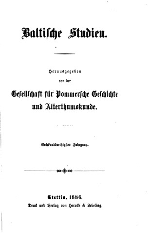 Baltische Studien