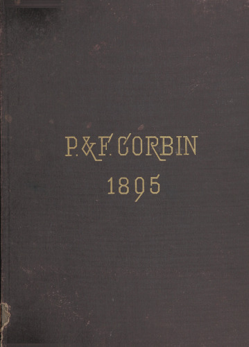 Hardware Manufactured by P. & F. Corbin (1895)