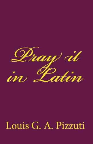 Pray it in Latin